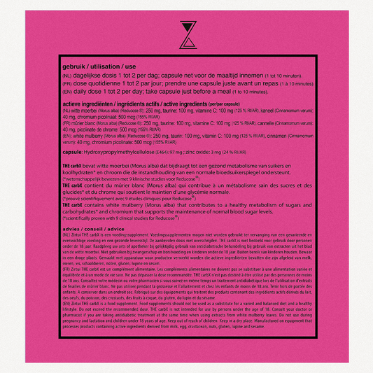 THE carbX information back