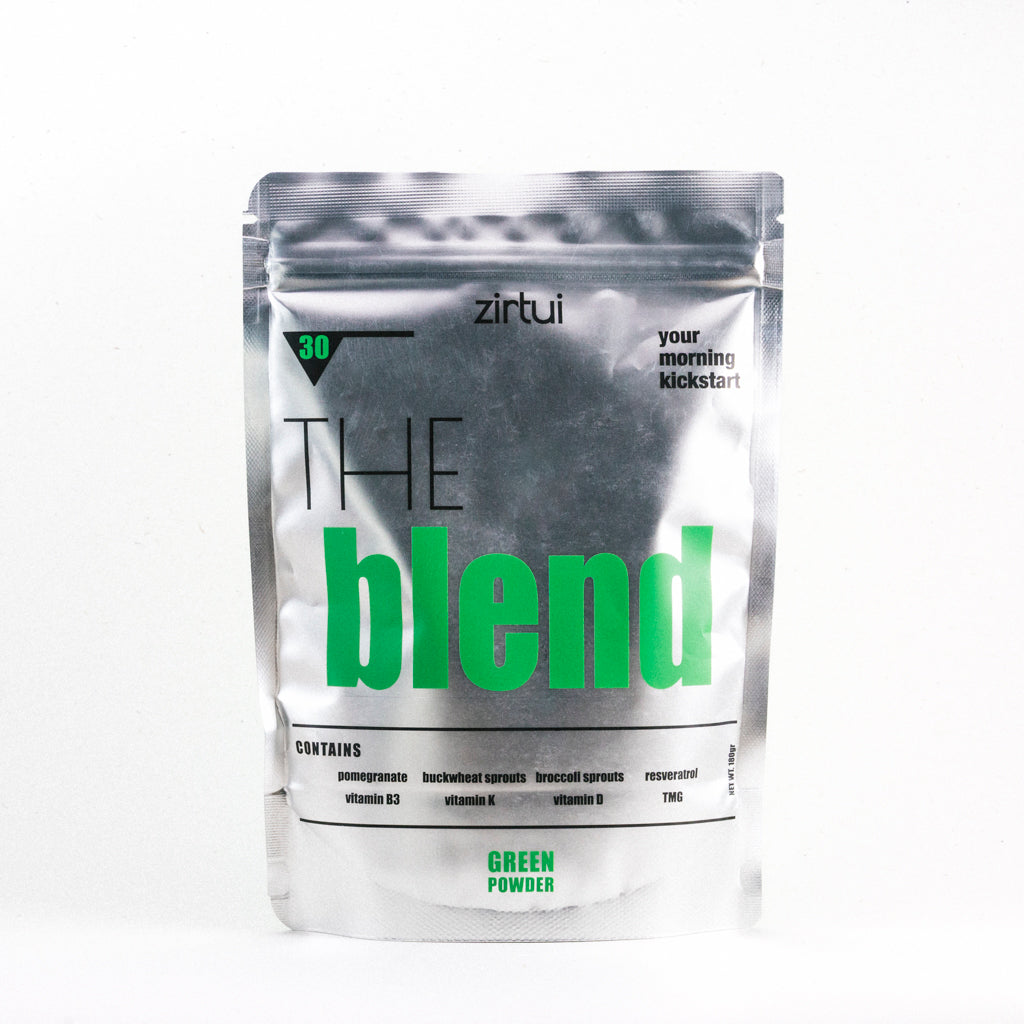 zirtui THE blend supplement package – Belgian longevity supplement. Your NAD booster.
